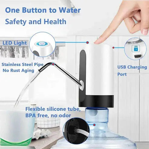 Electric Portable Water Dispenser Pump Chinar Collection Store